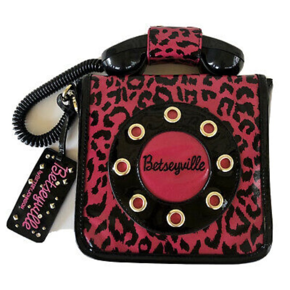 Betsey Johnson Betseyville Telephone Purse